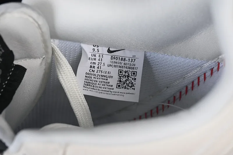 All categories Nk Air Force 1 Air Force series Nk Air Force 1 Low Air Force low top Nike Air Force 1'07 Low Classic presbyopic black stitching Air Force 1 low top casual sneakers DF0188-137